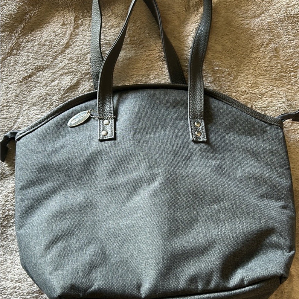 Eco One Gray Insulated Lunch Bag